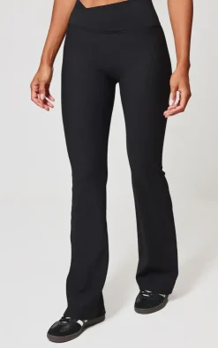 PrettyLittleThing Yoga Pants*Active Rib Cross Waist Yoga Pants