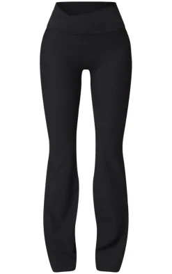 PrettyLittleThing Yoga Pants*Active Rib Cross Waist Yoga Pants