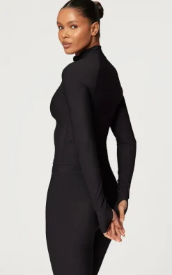 PrettyLittleThing Athletic Jackets*Active Rib Gym Jacket