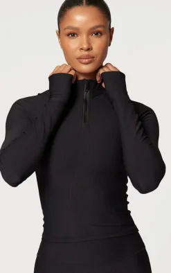 PrettyLittleThing Athletic Jackets*Active Rib Gym Jacket