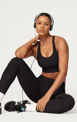 PrettyLittleThing Sports Bras*Active Rib Strappy Back Sports Bra