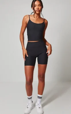 PrettyLittleThing Workout Tops*Active Rib Strappy Vest Top