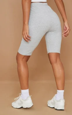Black and Grey Basic Jersey 2 Pack Bike Shorts
