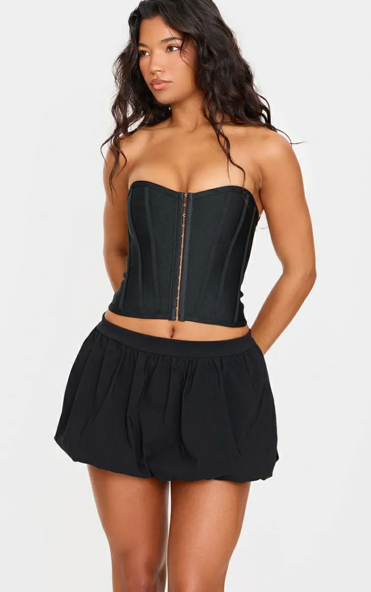 Bandage Hook And Eye Structured Corset-PrettyLittleThing Best