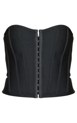 Bandage Hook And Eye Structured Corset-PrettyLittleThing Best