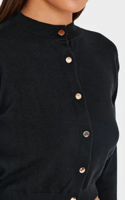 PrettyLittleThing Cardigans*Basic Knit Cropped Cardigan