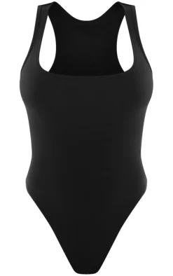 PrettyLittleThing Basic Tops*Basic Racer Back Bodysuit