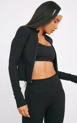 PrettyLittleThing Athletic Jackets*Basic Sculpt Jacket