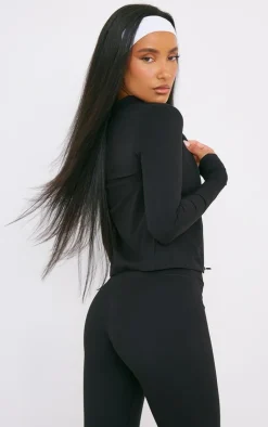 PrettyLittleThing Athletic Jackets*Basic Sculpt Jacket