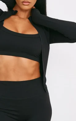 PrettyLittleThing Athletic Jackets*Basic Sculpt Jacket