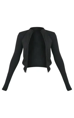 PrettyLittleThing Athletic Jackets*Basic Sculpt Jacket