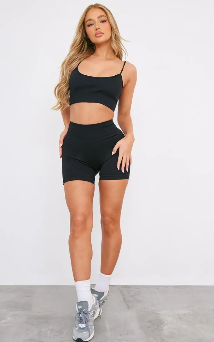 PrettyLittleThing Sports Bras*Basic Seamless Padded Sports Bra