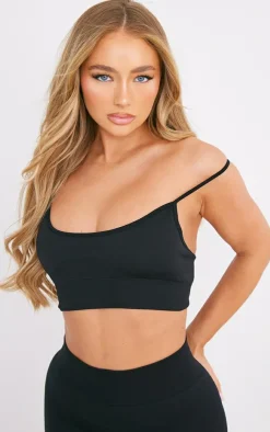 PrettyLittleThing Sports Bras*Basic Seamless Padded Sports Bra
