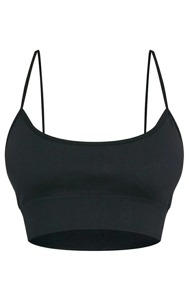 PrettyLittleThing Sports Bras*Basic Seamless Padded Sports Bra