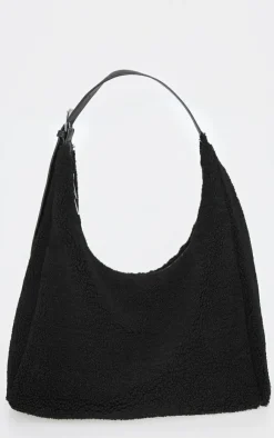 PrettyLittleThing Shoppers*Borg Slouchy Oversized Tote Bag