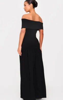 Bow Detail Drop Waist Maxi Dress-PrettyLittleThing Discount