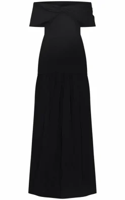 Bow Detail Drop Waist Maxi Dress-PrettyLittleThing Discount