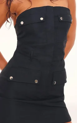 Cargo Pocket Bodycon Dress-PrettyLittleThing Outlet