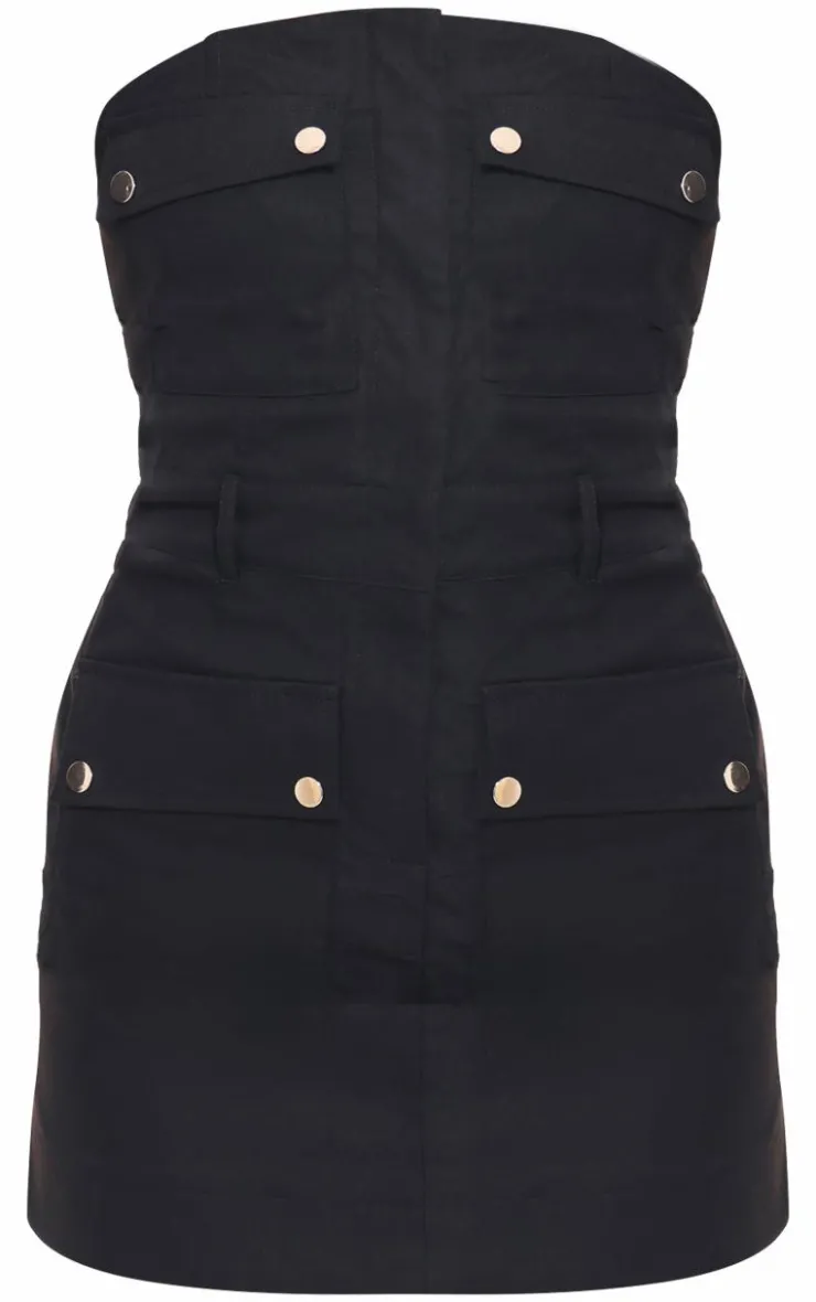 Cargo Pocket Bodycon Dress-PrettyLittleThing Outlet