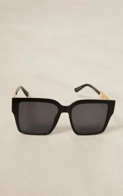PrettyLittleThing Oversized Sunglasses*Chain Detail Oversized Square Sunglasses