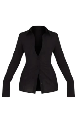 PrettyLittleThing Shirts*Chiffon Fitted Shirt