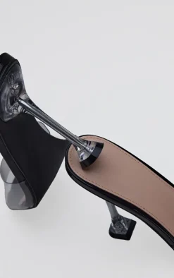 PrettyLittleThing Mules*Clear Heel Mule Sandals