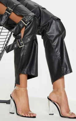 PrettyLittleThing High Heels*Clear Strap Heels