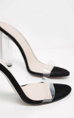 PrettyLittleThing High Heels*Clear Strap Heels