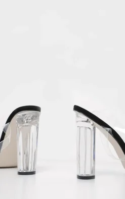 PrettyLittleThing High Heels*Clear Strap Heels