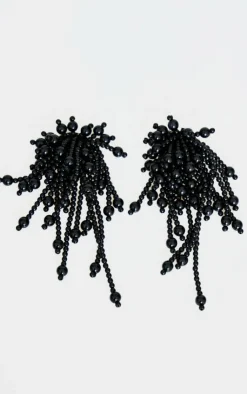 PrettyLittleThing Statement Earrings*Cluster Beaded Drop Statement Earrings