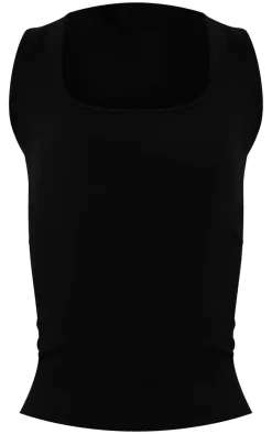PrettyLittleThing Snatched*Contour Scoop Neck Fitted Vest Top