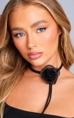 PrettyLittleThing Necklaces*Corsage Tie Choker