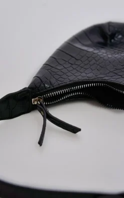PrettyLittleThing Shoulder Bags*Croc Mini Shoulder Bag