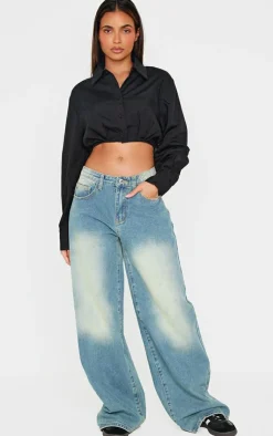 PrettyLittleThing Shirts*Cropped Shirt
