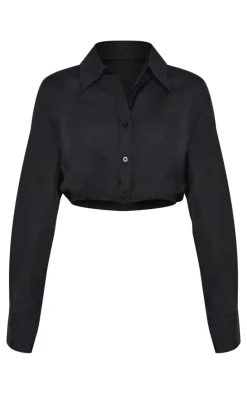 PrettyLittleThing Shirts*Cropped Shirt