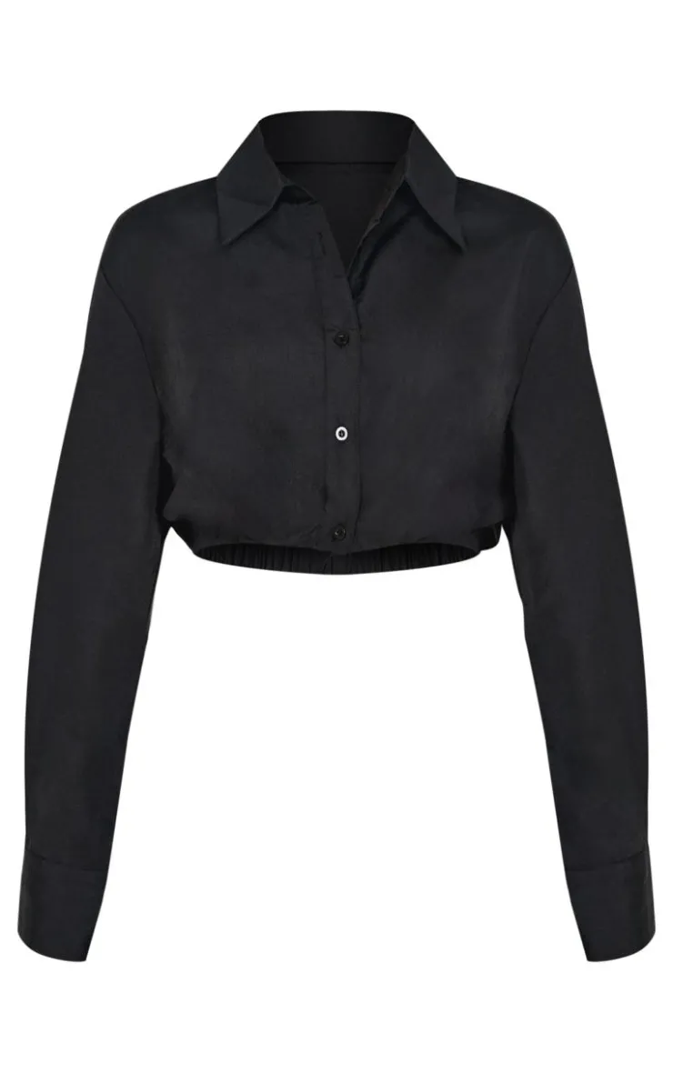 PrettyLittleThing Shirts*Cropped Shirt