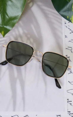 PrettyLittleThing Square Sunglasses*Double Frame Square Sunglasses