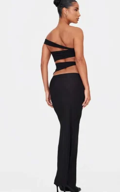 Double Slinky Extreme Cut Out Maxi Dress-PrettyLittleThing Clearance