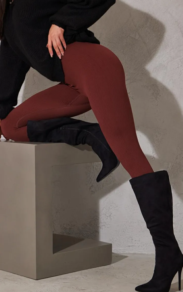 PrettyLittleThing Knee High Boots*Emmi Faux Suede Knee Boots