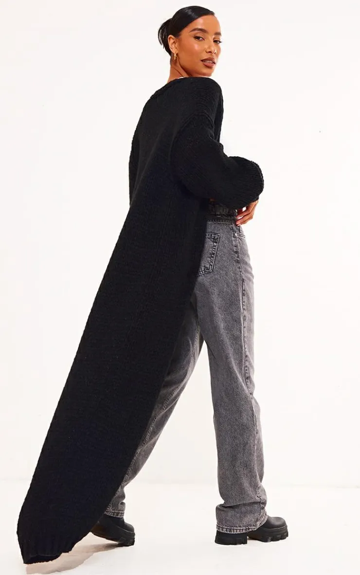 PrettyLittleThing Cardigans*Extreme Chunky Knitted Slouchy Maxi Cardigan
