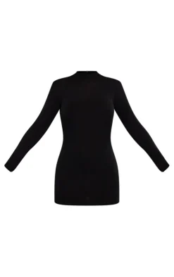 Extreme Open Back Soft Knit Mini Dress-PrettyLittleThing Hot