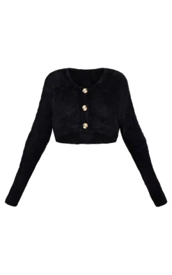 PrettyLittleThing Cardigans*Eyelash Knit Cardigan