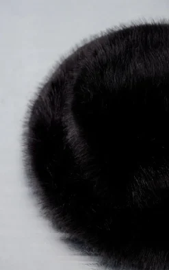 PrettyLittleThing Hats*Faux Fur Fluffy Bucket Hat
