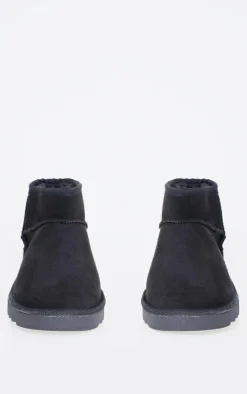 PrettyLittleThing Ankle Boots*Faux Suede Round Toe Rigged Sole Ankle Boots