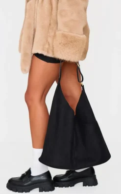 PrettyLittleThing Shoulder Bags*Faux Suede Slouchy Tote