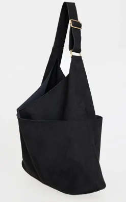 PrettyLittleThing Shoulder Bags*Faux Suede Slouchy Tote