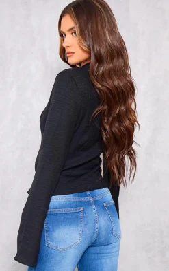 PrettyLittleThing Shirts*Fitted Buckle Detail Shirt