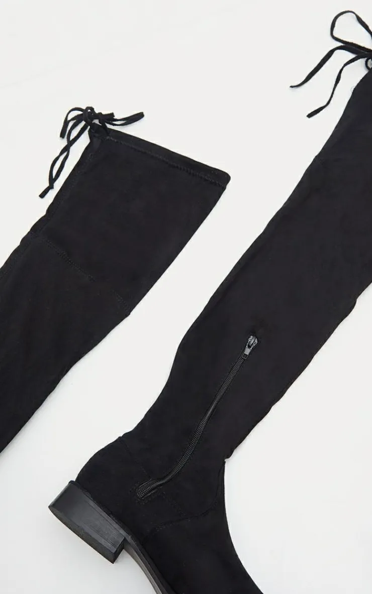 PrettyLittleThing Over The Knee Boots*Flat Over The Knee Boot