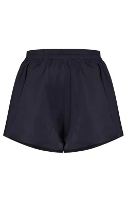 Sale PrettyLittleThing Floaty Shorts Black