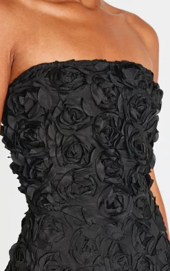 Floral Ruffle A-line Dress-PrettyLittleThing Clearance